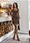 Perfect Way - Vestido Feminino Curto Couro - Imagem 3