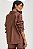 Trama - Camisa Over Emily Marrom Mousse - Imagem 4