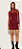 Onça Preta - Vestido Tomara Que Caia Bordô - Imagem 2