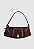 Luiza Barcelos - Bolsa Baguete Média Café - Imagem 1