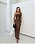 SilverFox - Vestido Longo Courino - Imagem 1