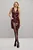 Charry - Vestido Curto Liso c/ Recortes - Imagem 1