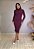 Perfect Way - Vestido Burgundy - Imagem 1