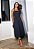 Perfect Way - Vestido Midi Risca de Giz - Imagem 1
