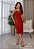 Perfect Way - Vestido Midi Feminino Terracota - Imagem 1
