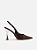 Arezzo - Scarpin Slingback Marrom - Imagem 2