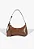 Schutz - Bolsa Média Yumi Crocodiles Marrom - Imagem 1
