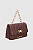 Luiza Barcelos - Bolsa Pequena Alça Corrente Coffe - Imagem 2