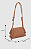 Luiza Barcelos - Bolsa Média em Couro Caramelo - Imagem 2