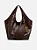 Arezzo - Bolsa Hobo Marrom Cocoa - Imagem 3