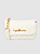 Luiza Barcelos - Bolsa CrossBody em Couro Off White - Imagem 1
