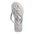 Santa Lolla - Chinelo Prata Flip Flop - Imagem 2