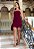 Perfect Way - Vestido Tubinho / Detalhes Burgundy - Imagem 1