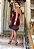 Perfect Way - Vestido Tubinho / Detalhes Burgundy - Imagem 3