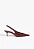 Schutz - Scarpin Slingback Verniz Vinho - Imagem 2