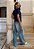 Perfect Way - Calça Jeans Wide Leg - Imagem 2