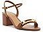 Arezzo - Sandália Marrom Det Dourado - Imagem 3