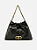 Arezzo - Bolsa Hobo Preto Couro Esther - Imagem 1