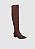 Luiza Barcelos - Bota Over The Knee Coffe - Imagem 1