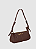 Luiza Barcelos - Bolsa Baguete Couro Marrom - Imagem 4