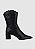 Luiza Barcelos - Bota Cano Curto Couro Preto - Imagem 3