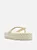 Brizza - Sandália Off White FlatForm Marrocos Mid - Imagem 1
