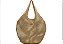 Brizza - Bolsa Shopping Bege Crochê Mayra Glam Grande - Imagem 1