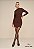 Perfect Way - Vestido Curto Feminino Café - Imagem 3