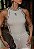 Perfect Way - Regata Feminina Bege C/ Marinho - Imagem 2