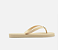 Brizza - Chinelo Off White Essential Metal ZZ - Imagem 3