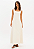 My Favorite Things - Vestido Sarja De Alça Longo C/ Lenço - Imagem 1