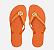 Brizza - Chinelo Laranja Essencial Metal Zz - Imagem 1