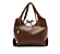 Anathema - Bolsa Hobo Grande Tressê Marrom - Imagem 1