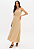 My Favorite Things - Vestido Midi Sem Alça C/ Linho - Imagem 3