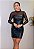 Perfect Way - Vestido de Couro preto - Imagem 1