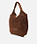Brizza - Bolsa Shopping Crochê Marrom - Imagem 2