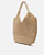 Brizza - Bolsa Shopping Crochê Nude - Imagem 2