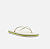 Brizza - Chinelo Off White Tiras Brasil - Imagem 3