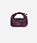 Luiza Barcelos - Bolsa Hobo Média Couro Vinho C/ nó - Imagem 2
