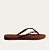 Santa Lolla - Chinelo Flip Flop Borracha Marrom Brown - Imagem 2