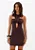 My Favorite Things - Vestido Curto Justo Sem Manga Nica - Imagem 1