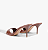 Schutz - Sandália Elodie Chrome Couro Marrom - Imagem 2