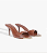 Schutz - Sandália Elodie Chrome Couro Marrom - Imagem 1