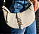 Luiza Barcelos - Bolsa Média em Couro Off White - Imagem 3