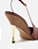 Arezzo - Scarpin Vermelho Couro Salto Fino Fivela Slingback - Imagem 5