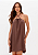 Lança Perfume - Vestido Curto Crepe E Viscose - Imagem 2