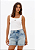 My Favorite Things - Short Jeans Mom Cintura Alta - Imagem 3
