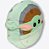 Almofada Formato Baby Yoda Nave Star Wars Fibra - Imagem 1