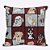 ALMOFADA FIBRA VELUDO 40X40CM DOGS - Imagem 3