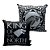 ALMOFADA FIBRA 40X40CM KING OF THE NORTH GAME OF THRONES - Imagem 1
